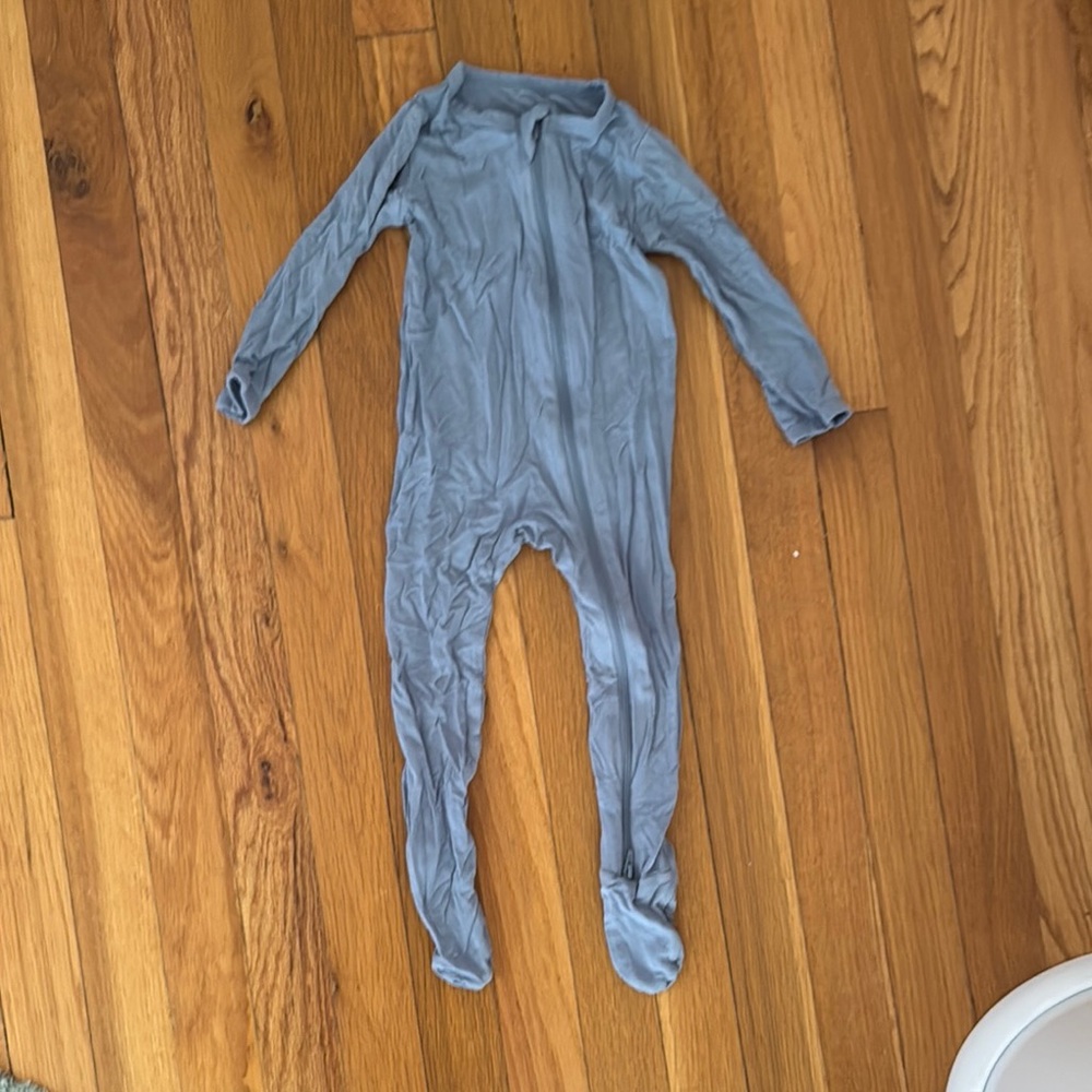 Kyte BABY Blue Footies One Piece